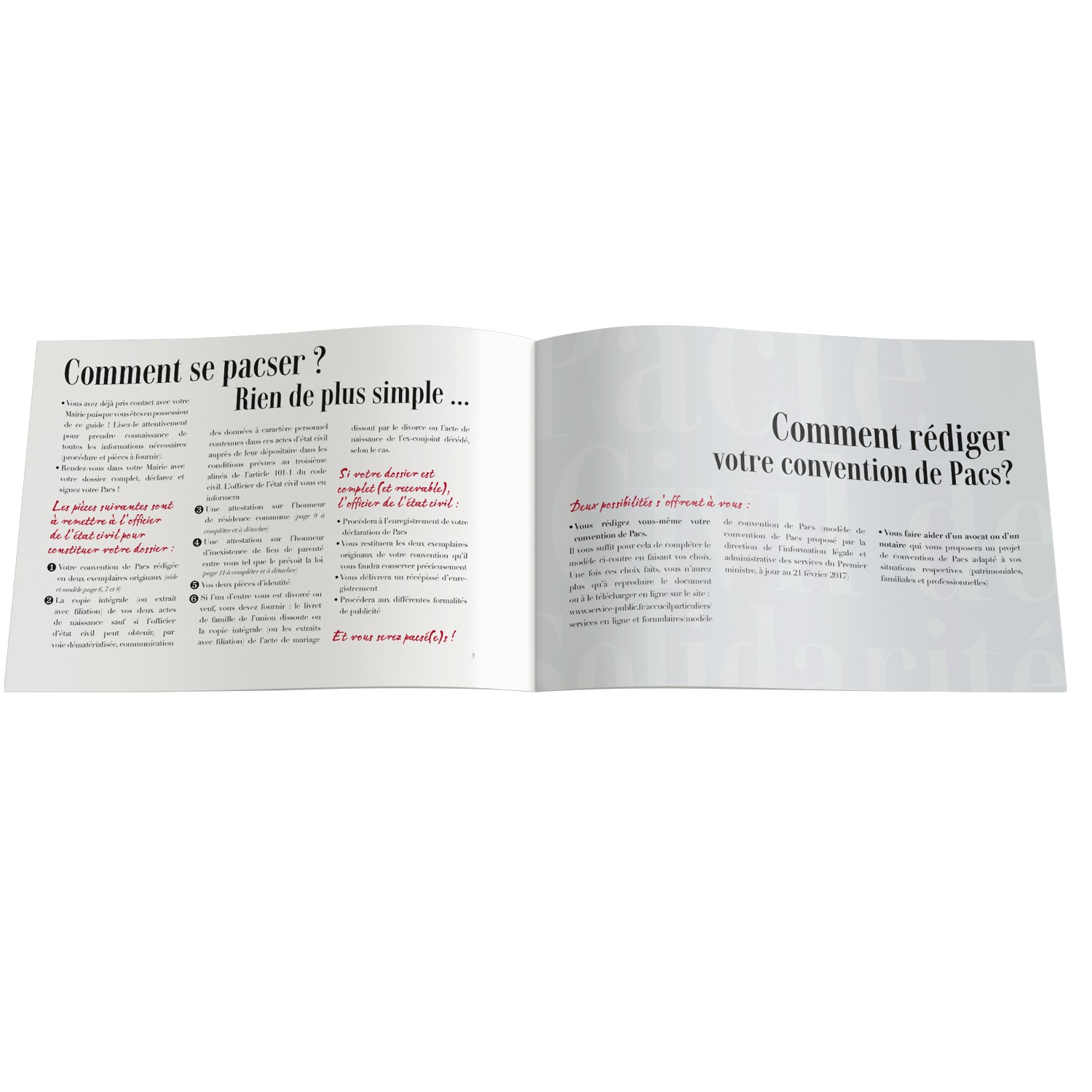 Guide Pratique Du Pacs Pour Les Mairies Et Collectivites
