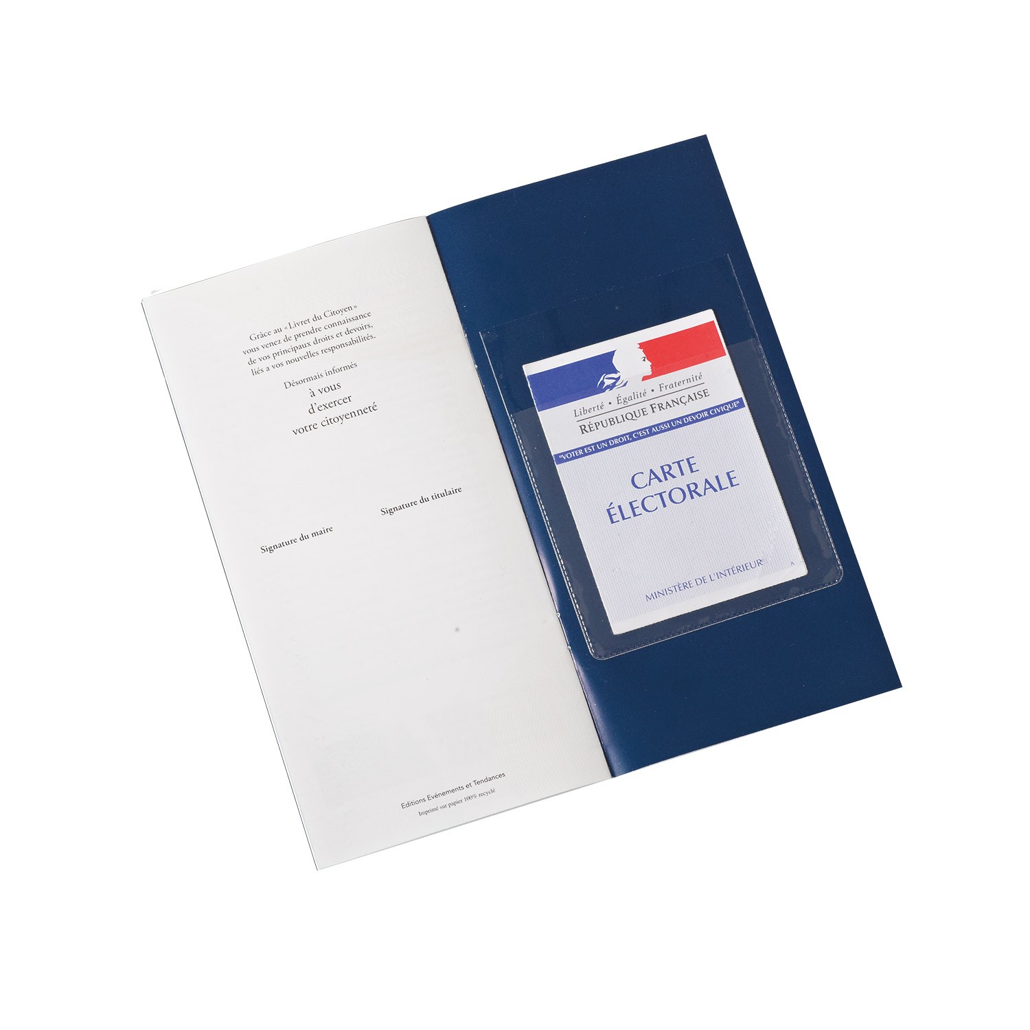 Commander le livret du citoyen version officielle