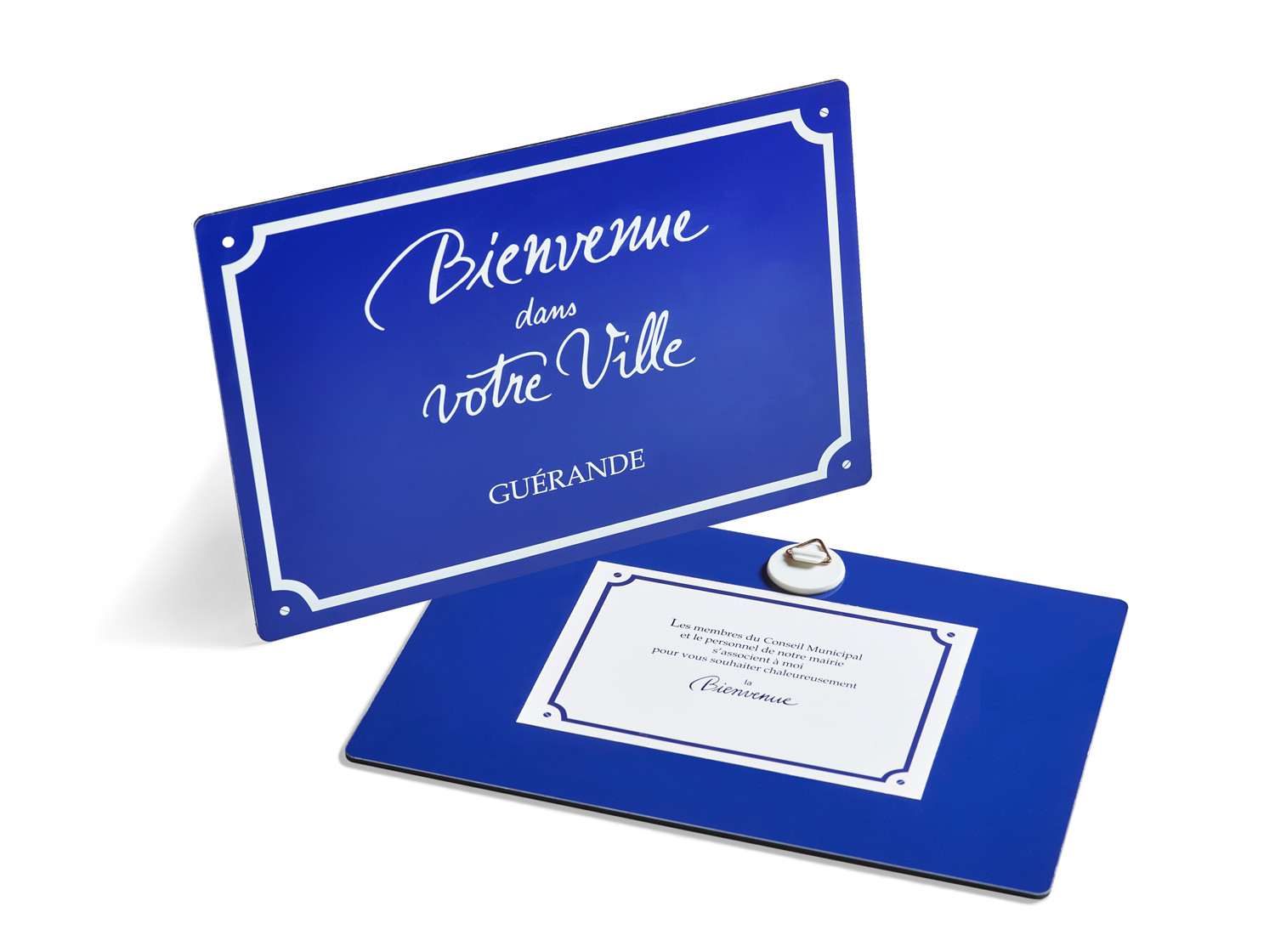 La Plaque de rue de votre Ville, un cadeau de Bienvenue original