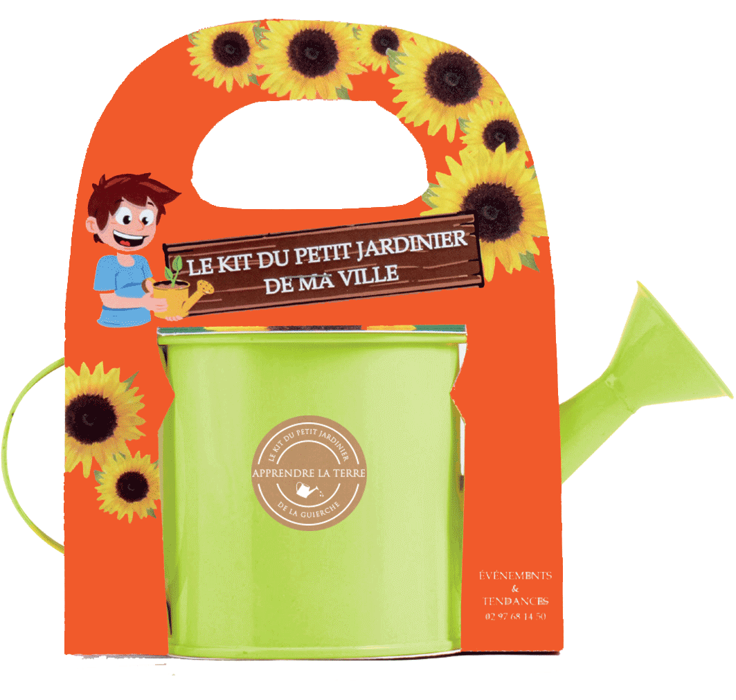 Remettez à chaque enfant "Le kit du petit jardinier de ma ville"...