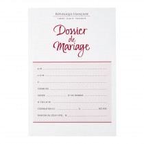 Dossier de mariage