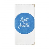 Etui livret de famille personnalisé simili cuir grainé