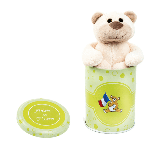Un cadeau original à offrir aux nouveaux-nés : le nounours républicain