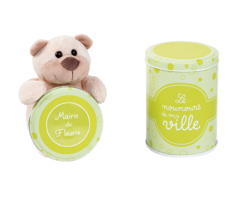 Un cadeau original à offrir aux nouveaux-nés : le nounours républicain
