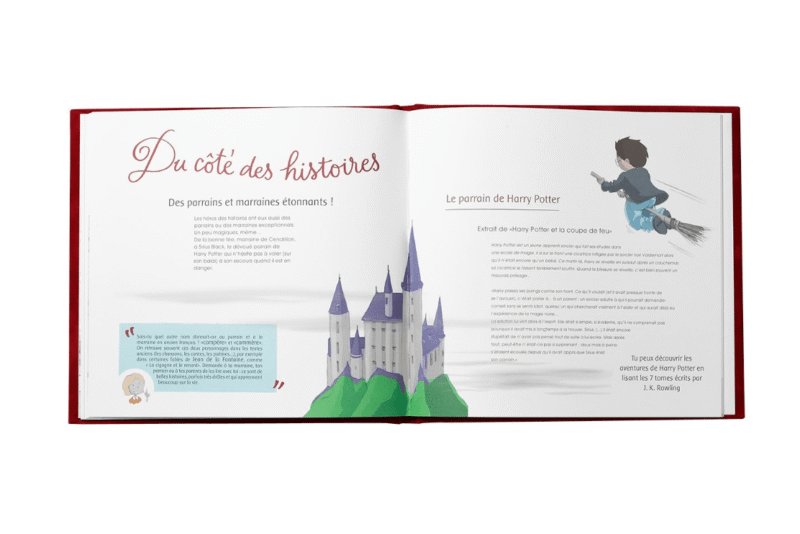 Livre Mon Parrainage Civil en velours – Image 5