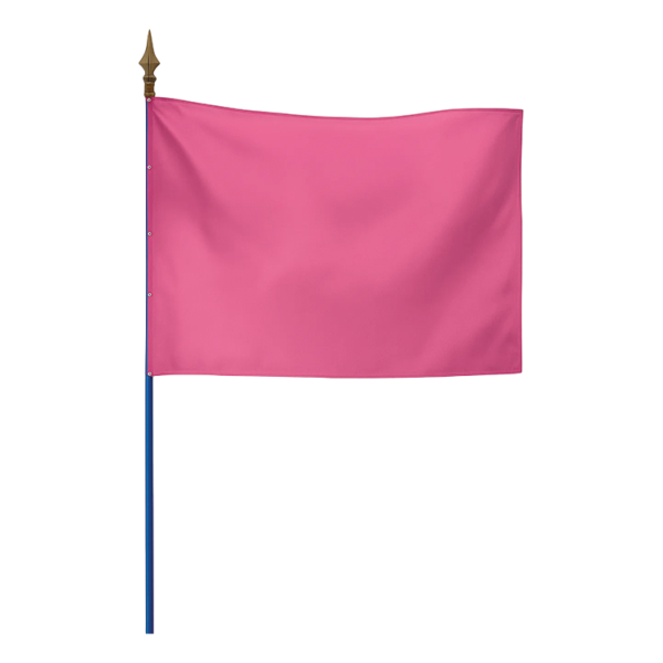 Le drapeau Octobre Rose