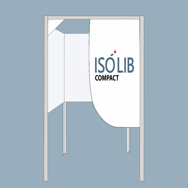 ISOLIB COMPACT - L'isoloir sans rideau, sans contact
