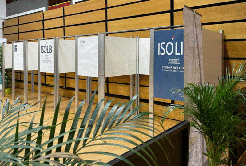 ISOLIB - L'isoloir sans rideau, sans contact
