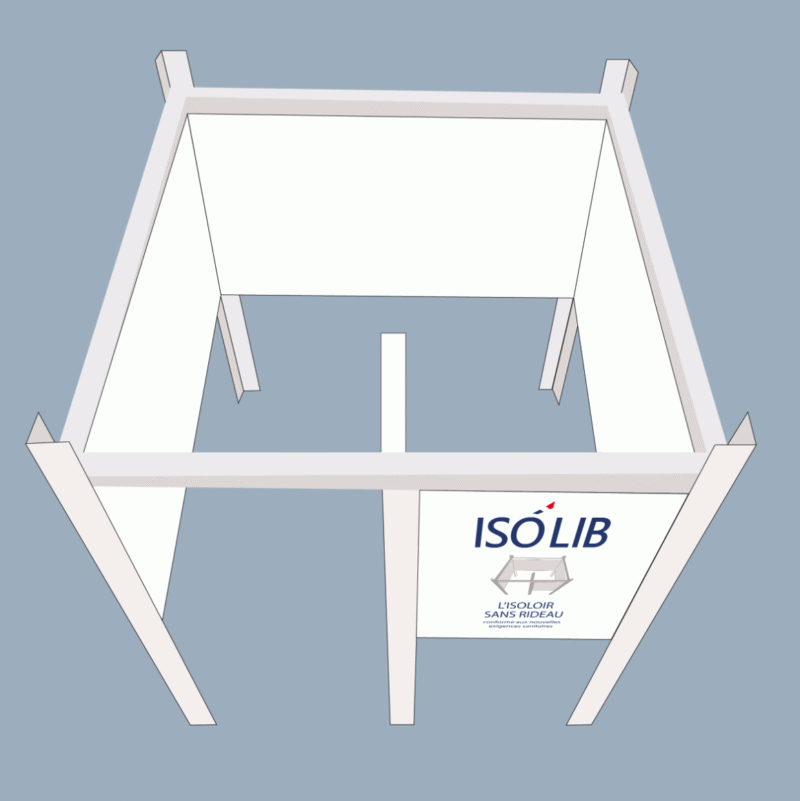 ISOLIB - L'isoloir sans rideau, sans contact