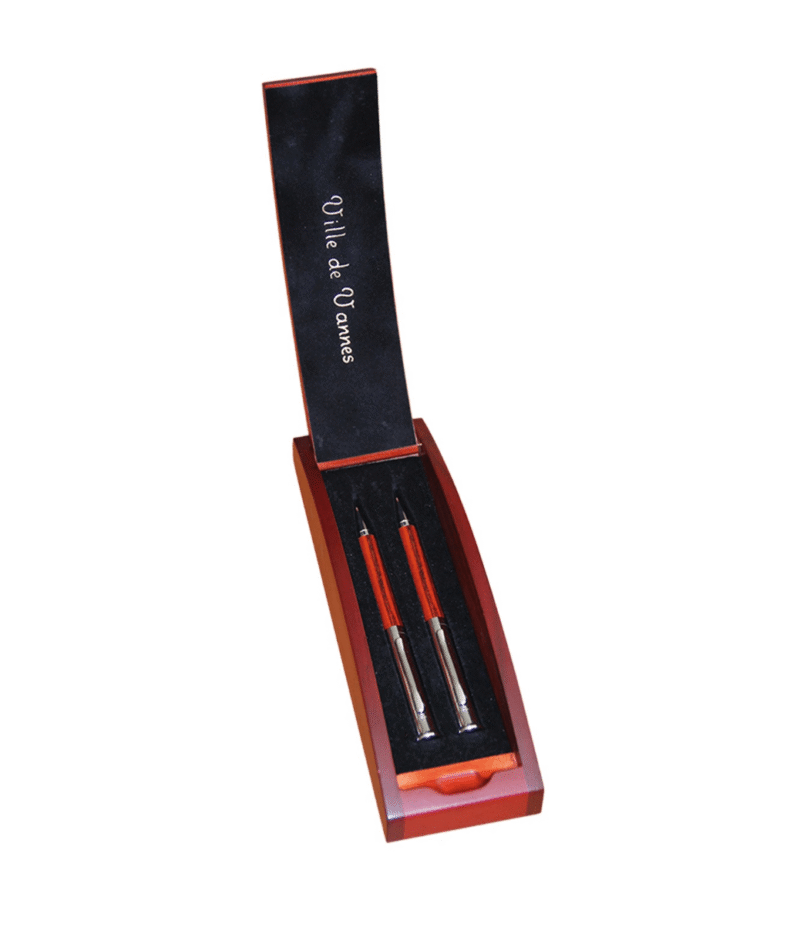 Parure Bois de Rose 2 stylos