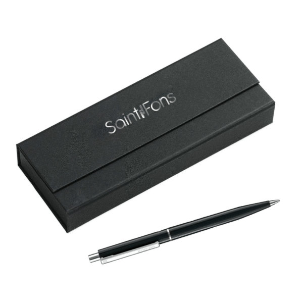 La parure noire 1 stylo pour vos mariages et autres cérémonies