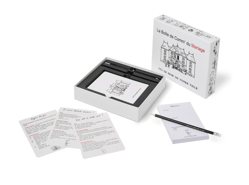 La boîte de jeu du mariage