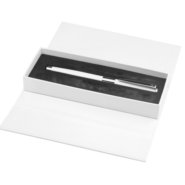 Parure blanche 1 stylo pour vos mariages civils