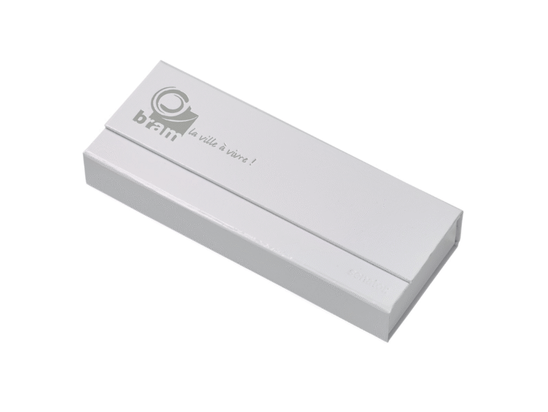 Parure blanche 1 stylo