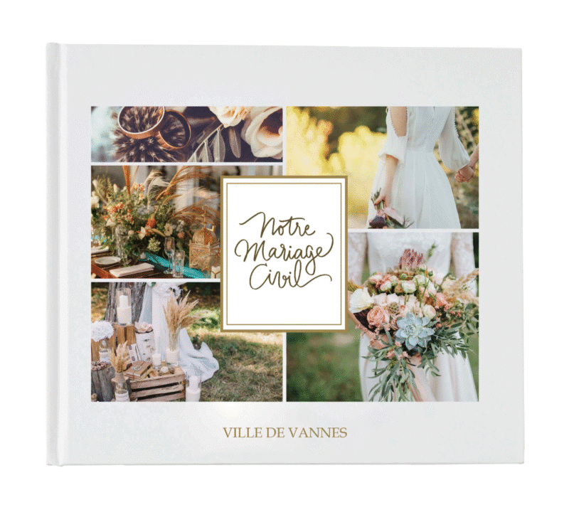 Notre Mariage Civil, livre personnalisable
