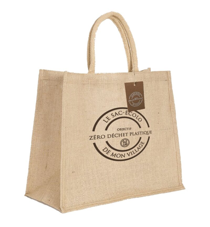 Le sac en jute personnalisé