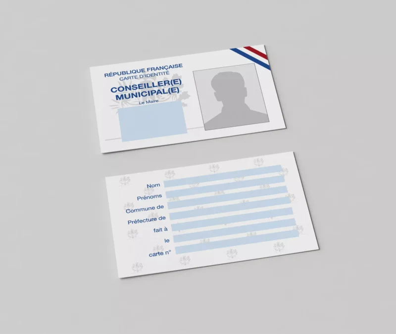 Carte d'identité de Conseiller Municipal