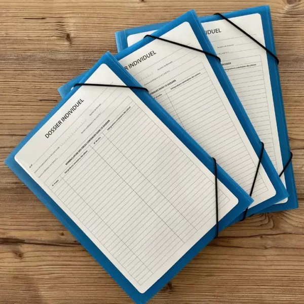 Kit dossier individuel - BLEU
