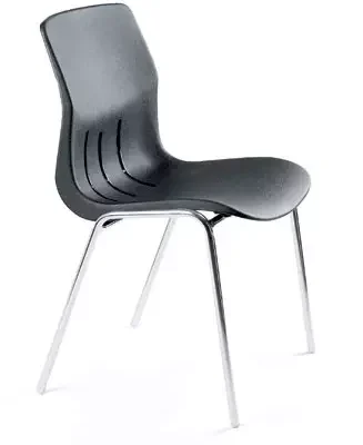 chaise coque Kaline - noir