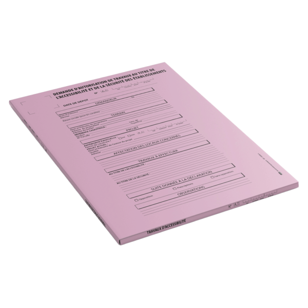 Chemise pour travaux accessibilité et sécurité