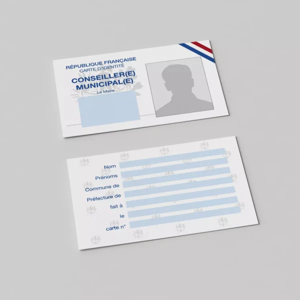 Carte d'identité de Conseiller Municipal