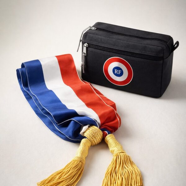 ECHARPE tricolore ET TROUSSE