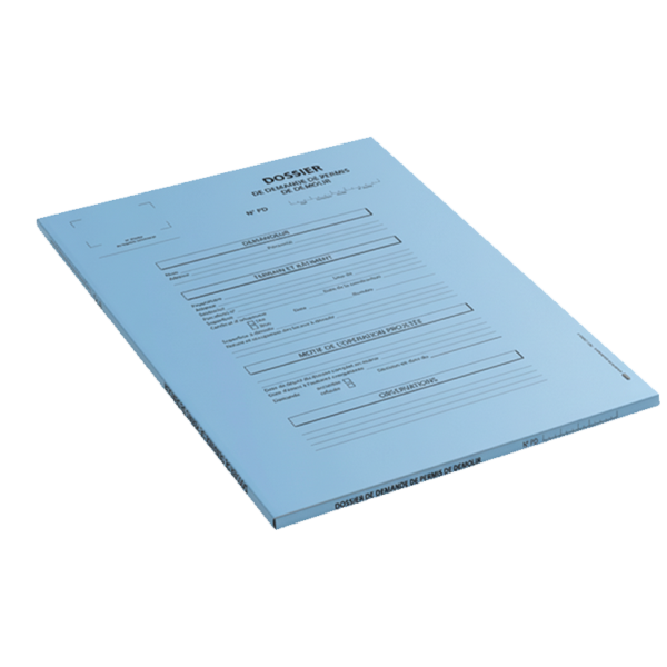 Document de classement - PERMIS DE DEMOLIR