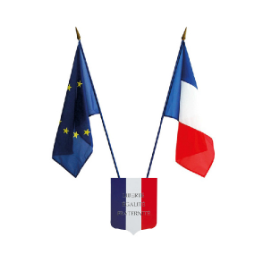 ecusson porte-drapeaux