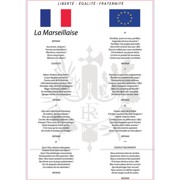 Affiche La Marseillaise