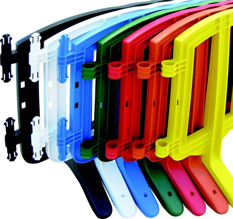 Barrières de sécurité en plastique - toutes les couleurs