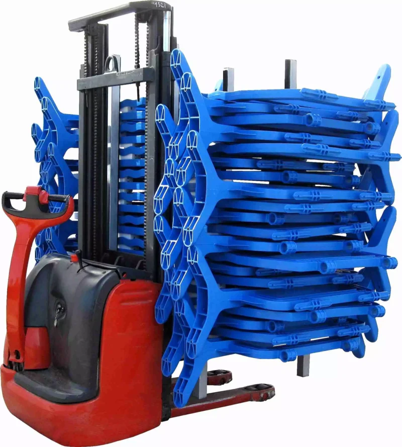 Chariot de stockage pour barrières 1