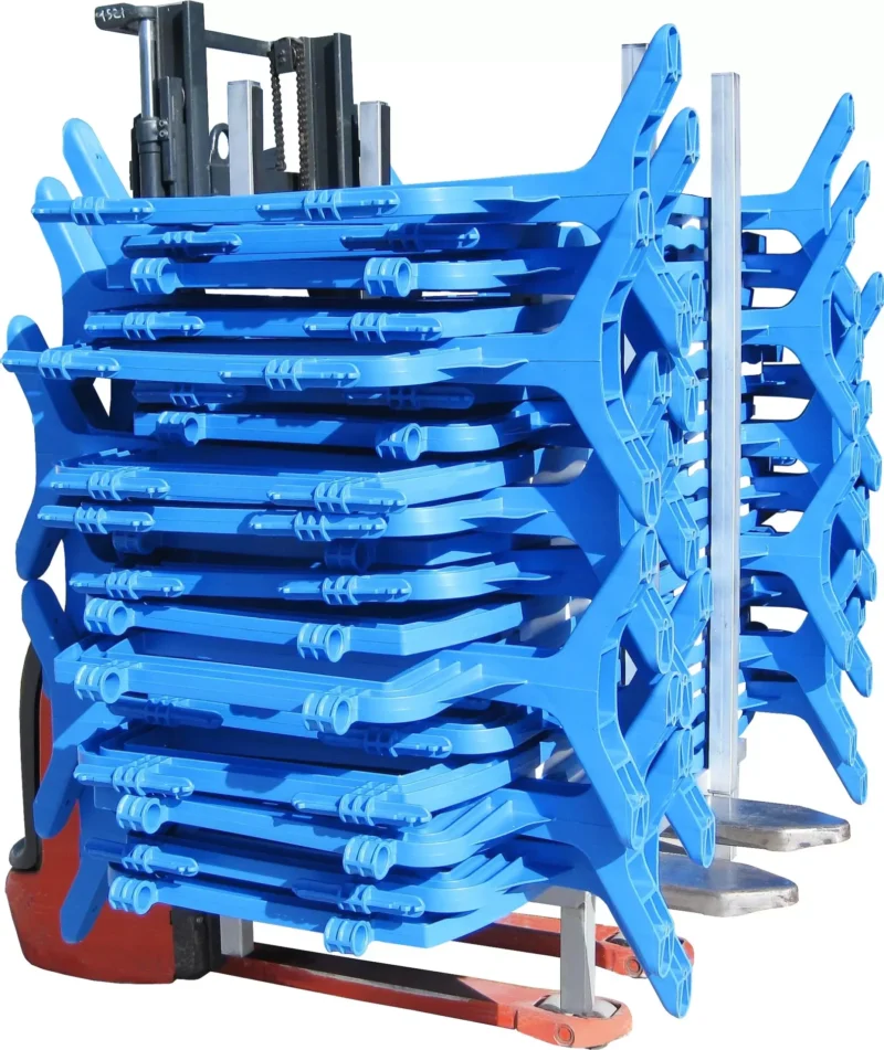 Chariot de stockage pour barrières - 3