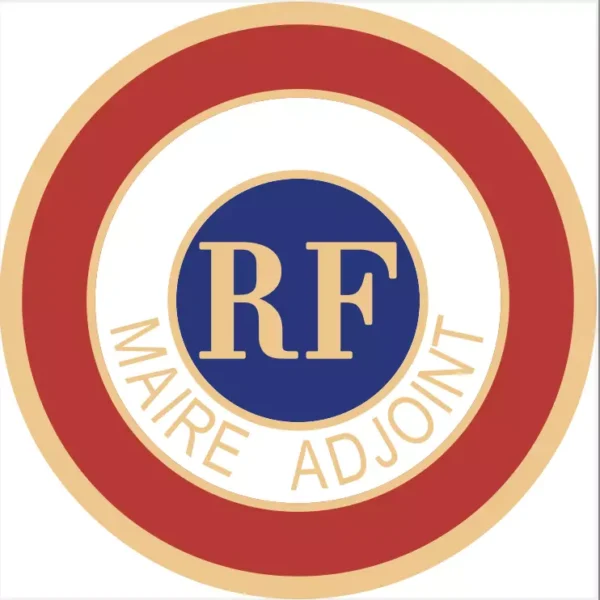 Cocarde maire adjoint