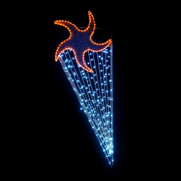 Illumination de Noël pour poteau – ETOILE DE MER
