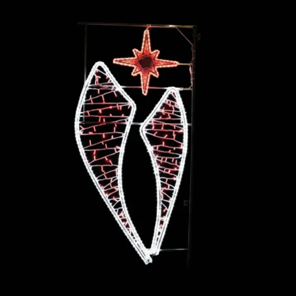 Illumination de Noël pour poteau – EVASECLAT