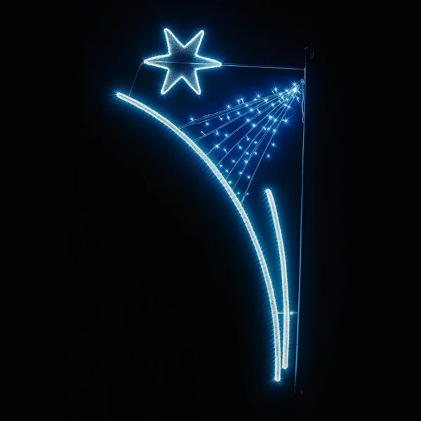 Illumination de Noël pour poteau – FÉE HIVER