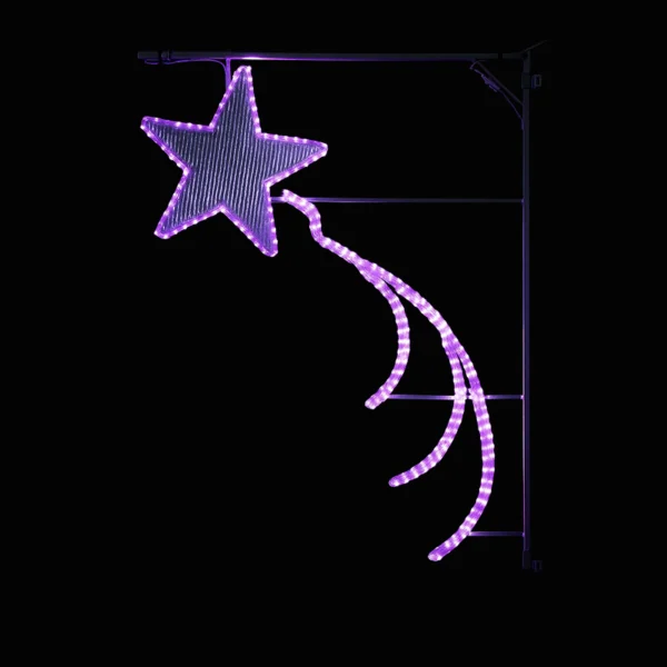 Illumination de Noël pour poteau – FILANTE SCINTILLANTE