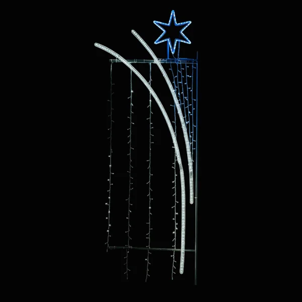 Illumination de Noël pour poteau – GLACIER