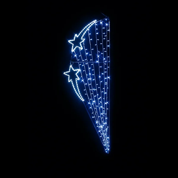 Illumination de Noël pour poteau – NUIT BLEUE