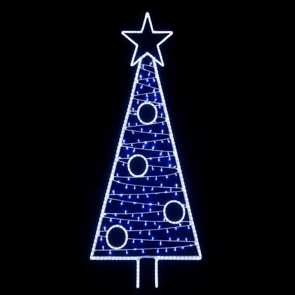 Illumination de Noël pour poteau – Sapin Bulles