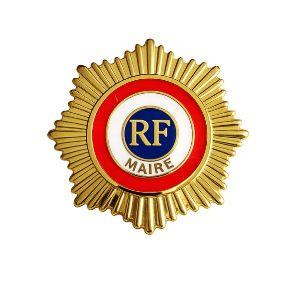 Insigne broche - maire