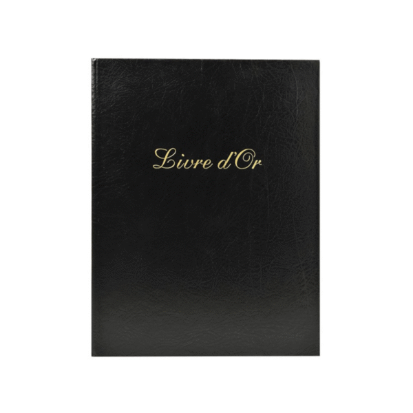 Livre or - noir