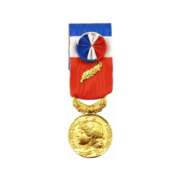 Médaille du travail - or - 35 ans