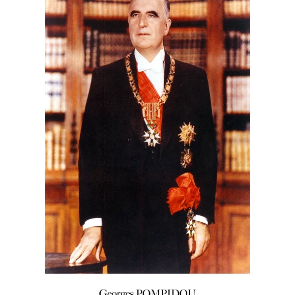 Portrait de Georges Pompidou