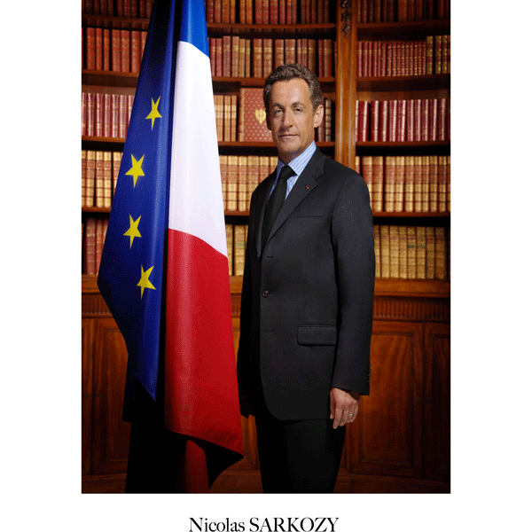 Portrait de Nicolas Sarkozy