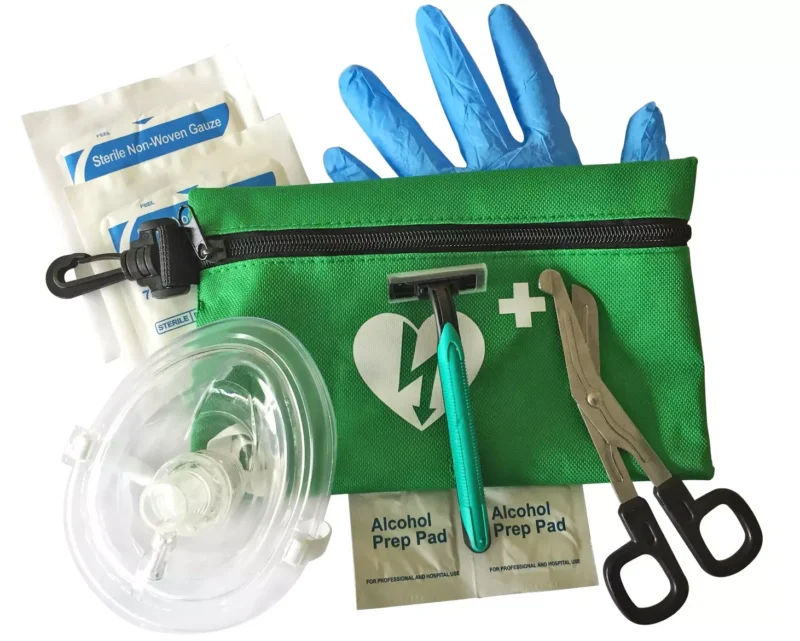Trousse de premiers secours pour défibrilalteur