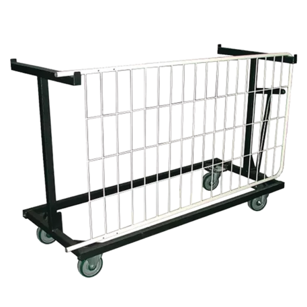Chariot de transport pour grilles d'exposition
