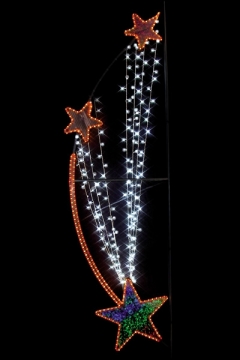 Illumination de Noël pour poteau – Tombée du Ciel