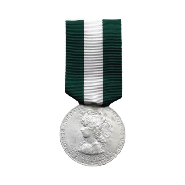 Médaille d'honneur régionale départementale et communale en argent - 20 ans