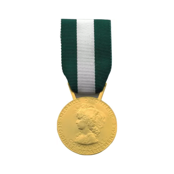Médaille d'honneur régionale départementale et communale vermeil - 30 ans